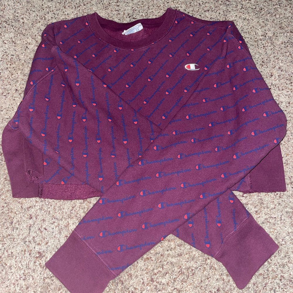 Champion cropped crewneck